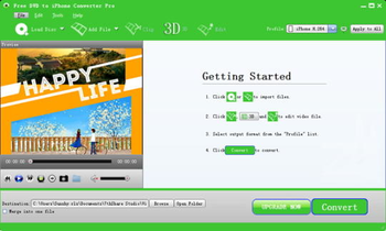 Free DVD to iPhone Converter Pro screenshot 2