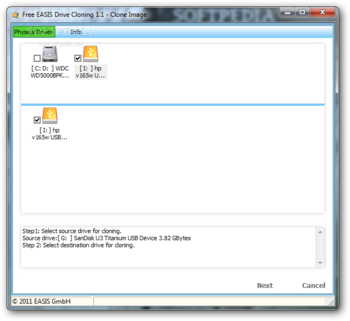 Free EASIS Drive Cloning screenshot 6