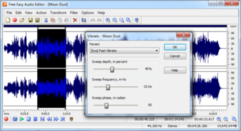 Free Easy Audio Editor screenshot