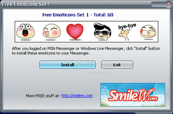 Free Emoticons Set 1 screenshot