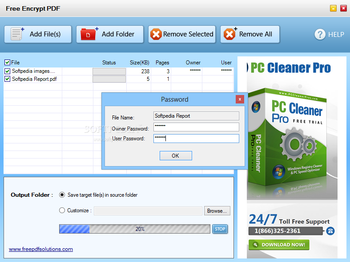 Free Encrypt PDF screenshot 2
