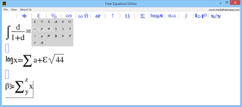 Free Equation Editor screenshot 4