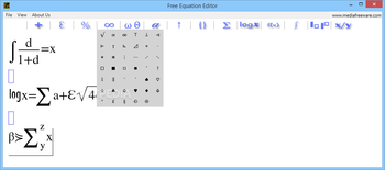 Free Equation Editor screenshot 6