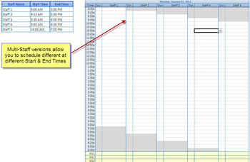 Free Excel Contact Appointment Scheduler with Reminder Emails screenshot 9