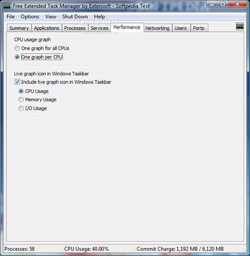 Free Extended Task Manager screenshot 11