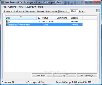 Free Extended Task Manager screenshot 6