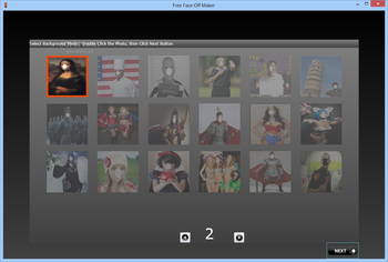 Free Face Off Maker screenshot