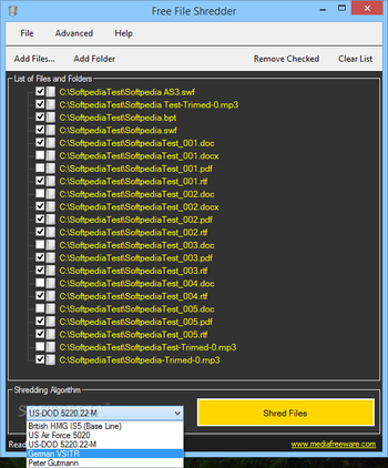Free File Shredder screenshot 2