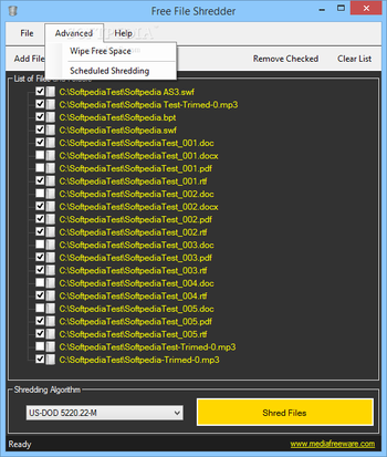 Free File Shredder screenshot 3