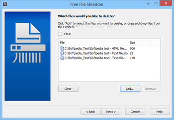 Free File Shredder screenshot 2