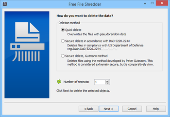 Free File Shredder screenshot 3