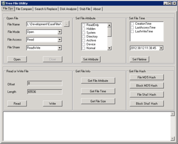 Free File Utilities screenshot