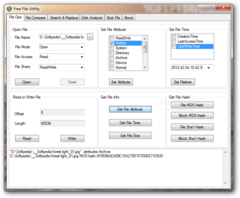 Free File Utility screenshot