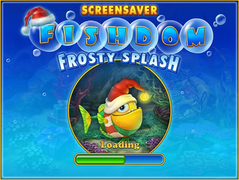 Free Fishdom: Frosty Splash Screensaver screenshot 2