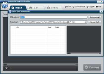 Free Flash to MOV Converter screenshot 4