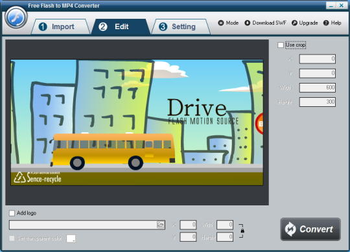 Free Flash to MP4 Converter screenshot