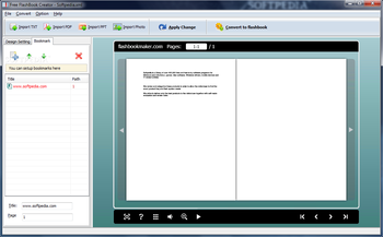 Free FlashBook Creator screenshot 2