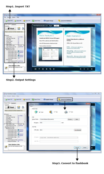 Free FlashBook Creator screenshot