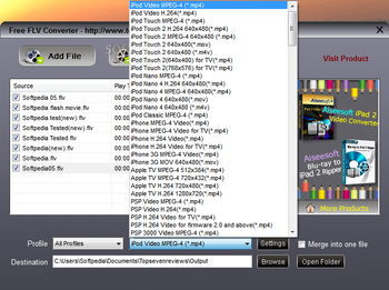 Free FLV Converter screenshot 3