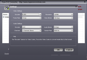Free FLV to 3GP Converter screenshot 3