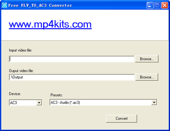 Free FLV to AC3 Converter screenshot