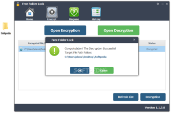 Free Folder Lock screenshot 4
