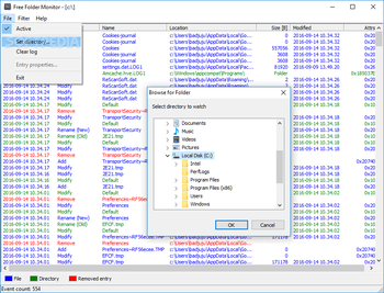 Free Folder Monitor screenshot 2