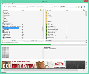 Free FTP screenshot