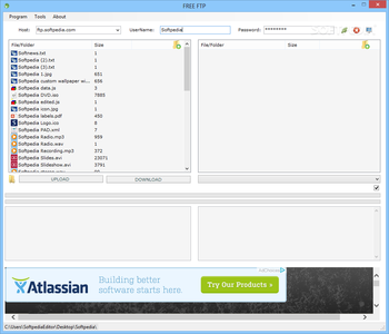 FREE FTP (formerly FTP FREE) screenshot