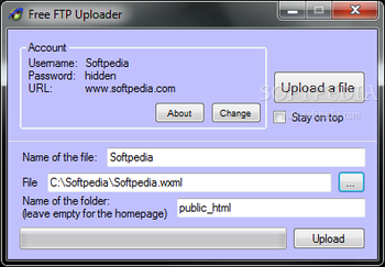 Free FTP Uploader screenshot 2
