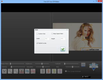 Free GIF Face Off Maker screenshot 3