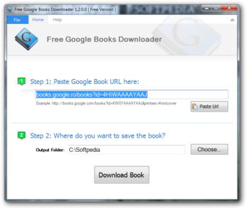 Free Google Books Downloader screenshot