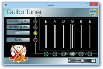 Free Guitar tuner screenshot