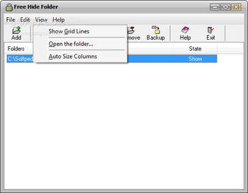 Free Hide Folder screenshot 3