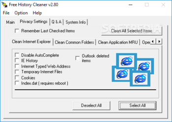 Free History Cleaner screenshot 2