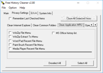 Free History Cleaner screenshot 4