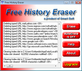 Free History Eraser screenshot