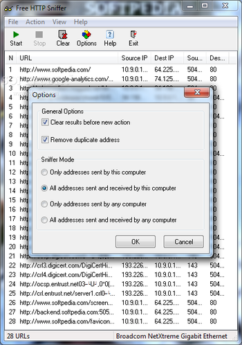 Free HTTP Sniffer screenshot 4