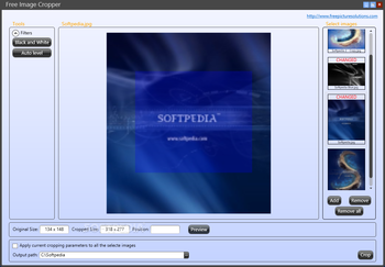Free Image Cropper screenshot