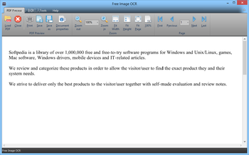 Free Image OCR screenshot