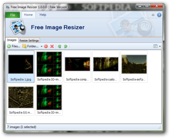 Free Image Resizer screenshot