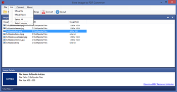 Free Image to PDF Converter screenshot 3