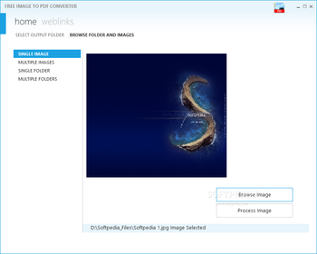 FREE IMAGE TO PDF CONVERTER screenshot