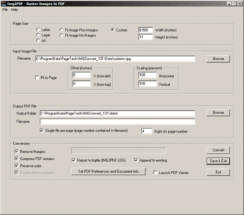 Free Image to PDF Converter screenshot