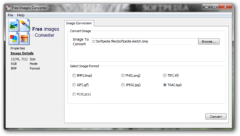 Free Images Converter screenshot