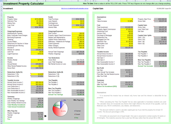 Free Investment Property Calculator Australia screenshot