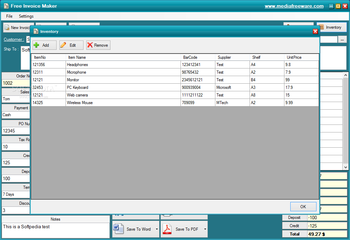 Free Invoice Maker screenshot 3