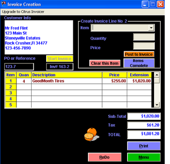 create an invoicer create an invoicer
