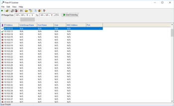 Free IP Scanner screenshot