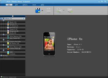 Free iPhone Photo Transfer screenshot